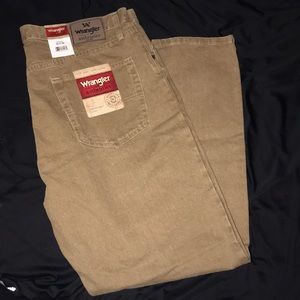 Wrangler Authentication Men Khaki colored Jeans